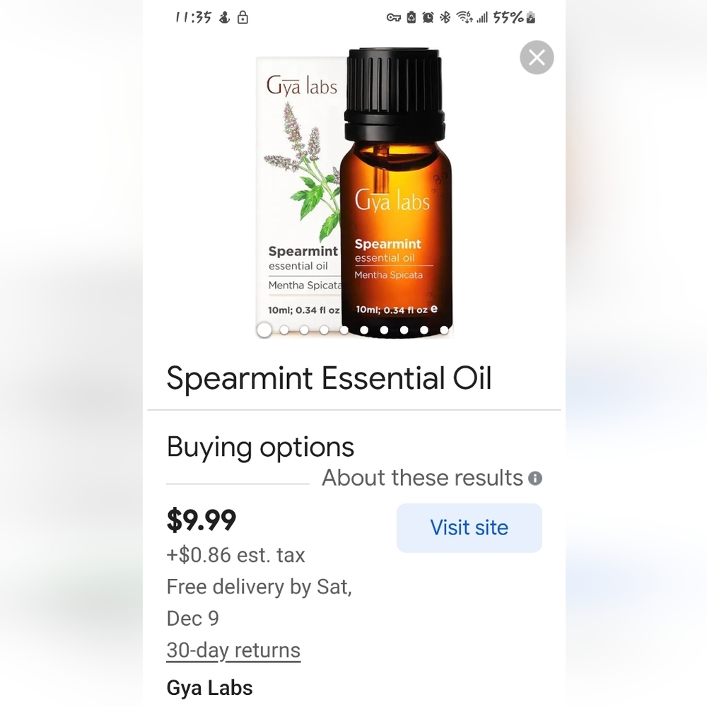 Spearmint Essential Oil